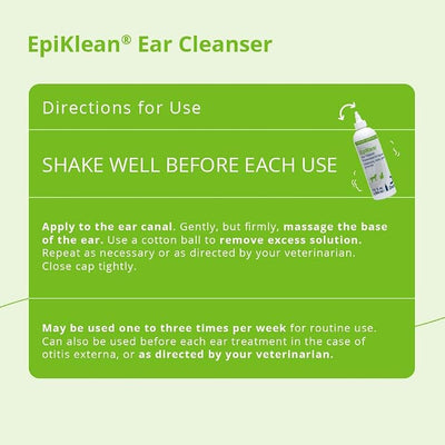 EpiKlean Ear Cleanser for Dogs and Cats, 12 oz