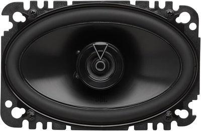 JBL Club 644F - 4"x 6" (100mm x 152mm) Two-Way Car Speaker, 40W RMS, 120W Peak, Sensitivity (@ 2.83V): 92dB, Frequency Response: 75Hz – 20kHz, Nominal Impedance: 3.0 ohms