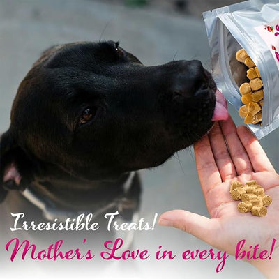 iHeartDogs Mama's Dog Treats - Healthy Treats with Chicken & Cranberry - Helps Feed Hungry Shelter Dogs in Need, 6oz