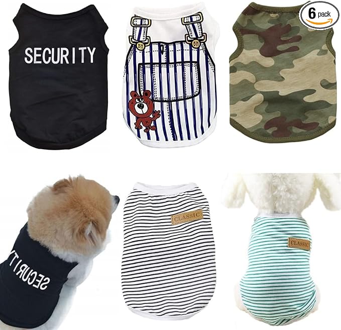 Dog Clothes for Boy Dogs Clothing Summer Medium Dog Clothes Police Frenchie Sweatshirt Kitten Outfits Male Pet Costume