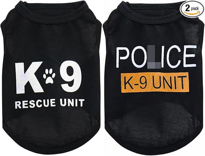 2Pack Dog Clothes for Small Dog Boy Puppy Shirt for Chihuahua Yorkies Summer Pet Dog Cat Breathable Comfortable Cute Vest Apparel