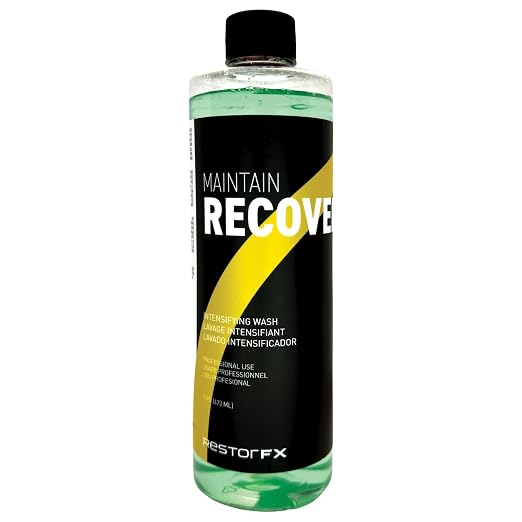 Maintain Recover 16 oz - Intensifying Silica Car Wash - High-Strength Hydrophobic Coating Performance - Restores Hydrophobic Performance - Spray & Rinse with a Pressure Washer or Foam Cannon