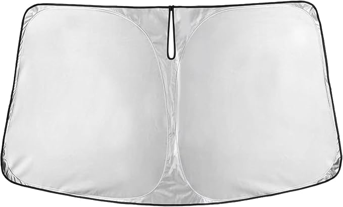 EcoNour Windshield Sunshade Compatible for Mazda CX-90 2024 2025 2026, Sun Visor for Front Windshield & Window Sun Shade Cover, UV Heat Blocker & Protector, Car Accessories