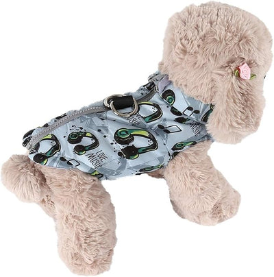 Winter Waterproof Windproof Dog Jacket - Warm Vest Coat for Small & Medium Dogs - Not Suitable for Big Dogs - Earphones XX-Small