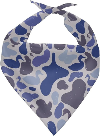 KEIAHUAN Dog Bandanas Triangle Dog Scarf Duck Camo Hunting Boy Girl Reversible Handkerchief for Small to Large Dogs One Size