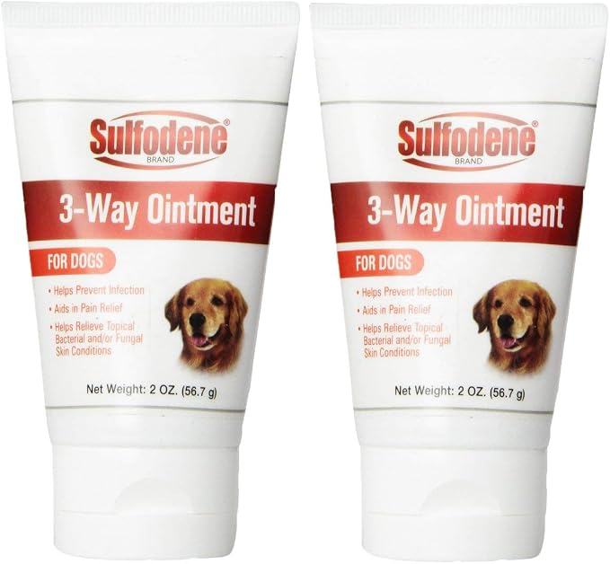 Sulfodene 3-Way Ointment for Dogs (2-Pack, 4oz)