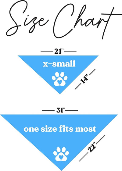 Baby Security in Training Dog Bandana | 100% Cotton Adjustable Triangle | Made in USA | New Baby | Pregnancy Announcement Photoshoot Prop | Gender Reveal | Turquoise One Size (223)