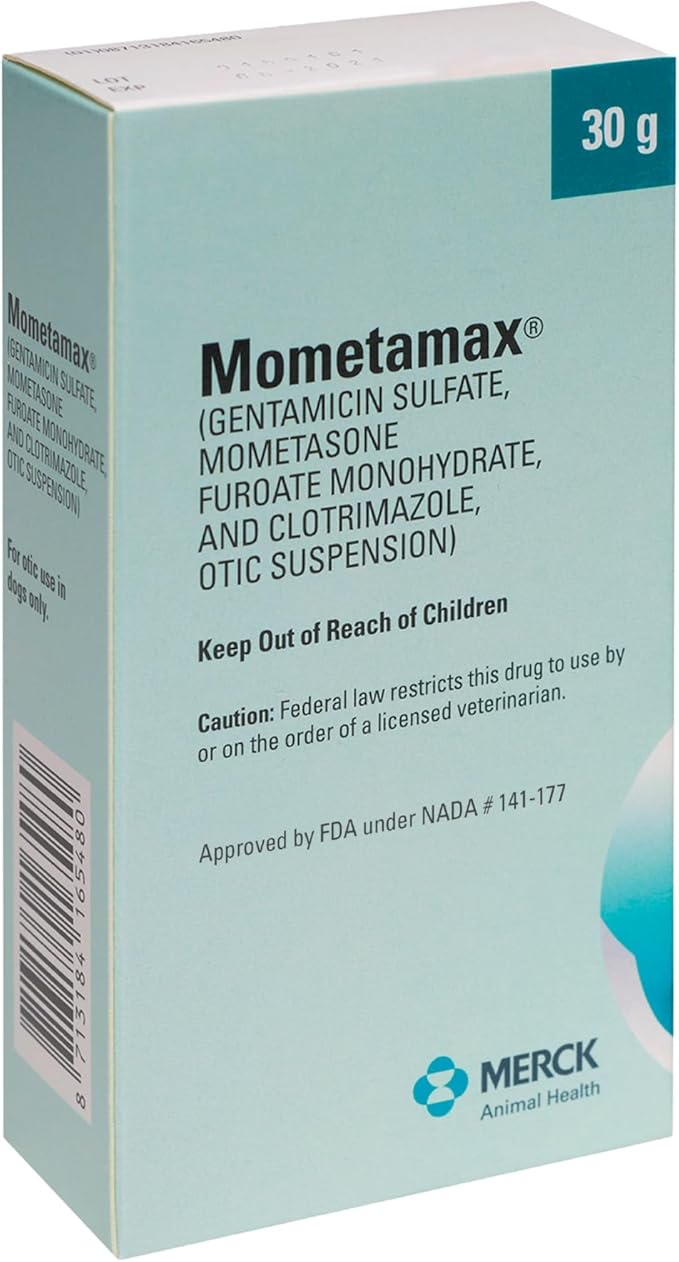 MOMETAMAX Otic Suspension for Dogs, 30gm Bottle