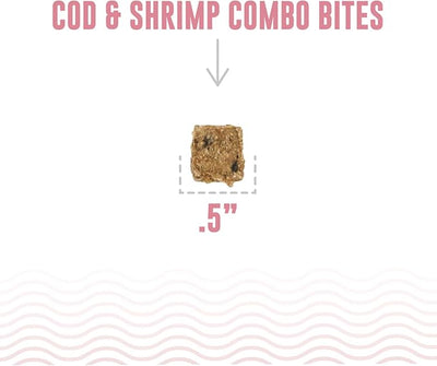Icelandic+ Cod & Shrimp Combo Bites Dog Treat 3.0-oz Bag