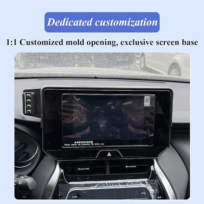 Car Phone Holder for Toyota Venza 2021-2023 (8" Screen) - Compatible with iPhone 14/14 Plus/14 Pro/14 Pro Max & More - 360 Rotatable, One-Button Release, Fits Thick Cases