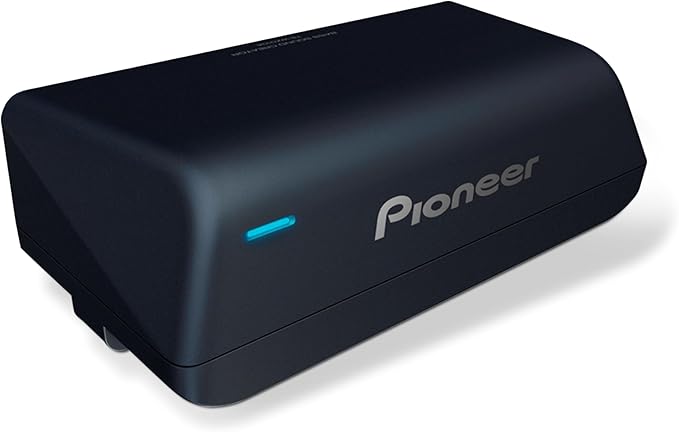 Pioneer TS-WX010A Under-Seat Subwoofer – 160W Max, Pre-Loaded, Built-in Amp for Easy Bass Upgrade, Enclosure Included, Amp Included, High-Level Input, Works with Most Factory or aftermarket radios