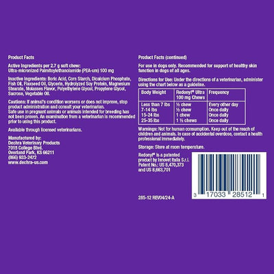 Redonyl Ultra Soft Chews for Dogs 100 mg, 120 Count