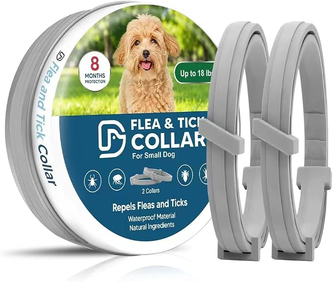 NJKPUYT Tick Collar for Puppy Dogs, Easy to Use - 1P