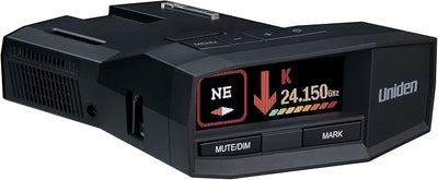 Uniden R8W (new Model) Extreme Long Range Laser/Radar Detector, 360° Awareness, Directional Arrows, Wi-Fi, Bluetooth, GPS, Real-Time Voice Alerts, Red Light & Speed Camera Alerts, R/TACH App