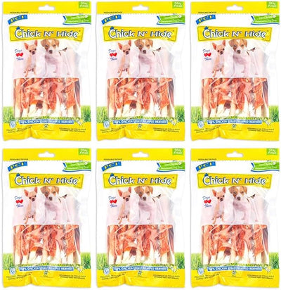PCI - Pet Center Inc - Chick N Hide Dog Treats, 6 Packs