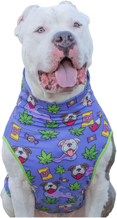 Pittie Clothing Pit Bull Muscle Tee for Dog Breed Dog Shirts Pet Printed Clothes Cool Funny