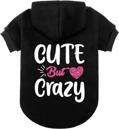 EXPAWLORER Valentine's Day Dog Hoodie-Soft and Warm Dog Sweaters, Pet Clothes Autumn Winter Coat Sweatshirt with Cute But Crazy Print for Puppy,Cat, Small Medium Large Dogs