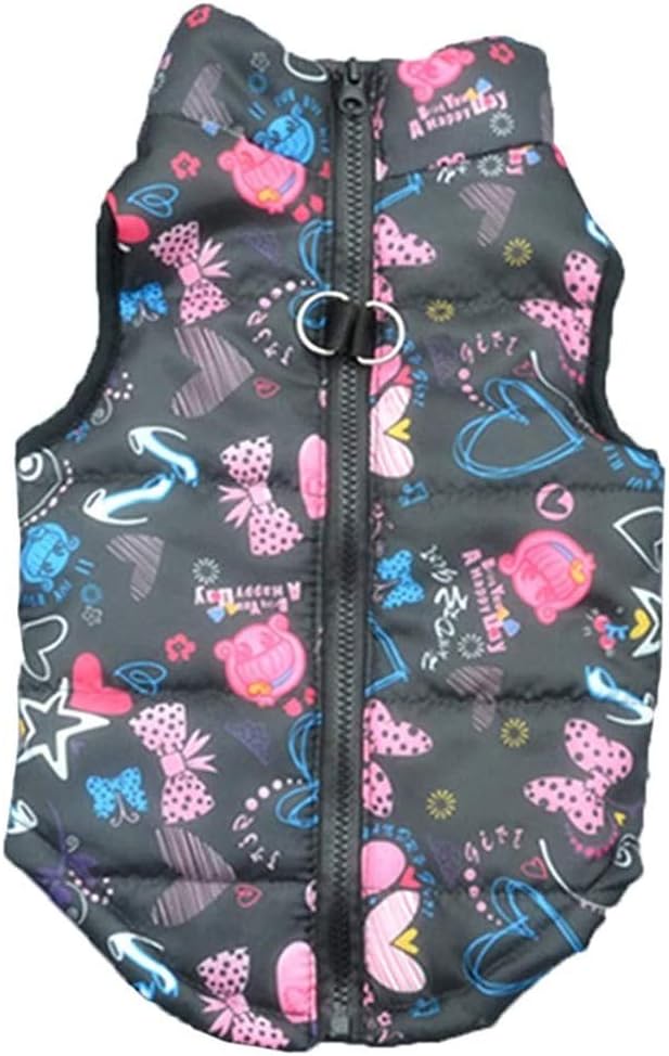 Pet's Cute Outfit Doggie Cold Weather Coat Small Dogs Warm Garment Winter Apparels Puppy Clothes