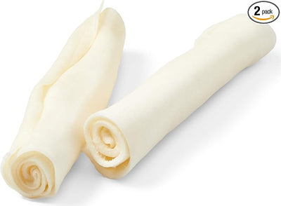Frankly Beefhide Retriever Roll 2 ct, 100% U.S.A Made to Certified Food Safety Standards