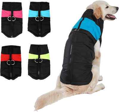 Winter Waterproof Windproof Dog Jacket - Warm Vest Coat for Small & Medium Dogs - Not Suitable for Big Dogs C-Pink X-Small