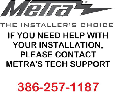 Metra 95-7861 Double DIN Installation Dash Kit for 2003-2008 Honda Pilot & Metra 70-1721 Wiring Harness for 1998-2013 Acura/Suzuki/Honda Vehicles