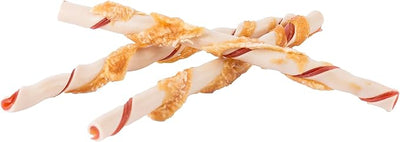 DreamBone Twists Wrapped with Chicken, No-Rawhide Chews for Dogs, 11 Count (Pack of 2)