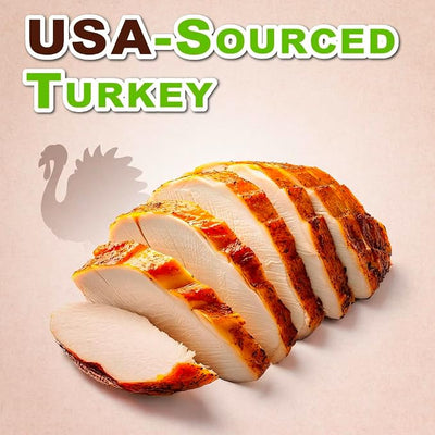 AFreschi Natural Turkey Dog Treats, Mini Bars, 16 oz | All-natural training snacks, USA-sourced turkey, easily digestible, mini bars, 16 oz