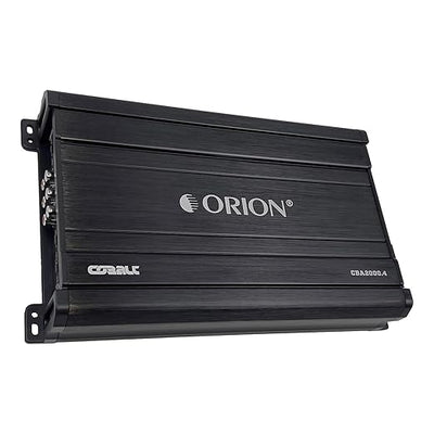 Orion Cobalt Series CBA2000.4 High Efficiency 4-Channel Class A/B Amplifier for Car Audio Stereo - 2000W Max, 300W RMS, 2/4 Ohm Stable, Adjustable Low/High Pass, Bass Boost, MOSFET Power Supply