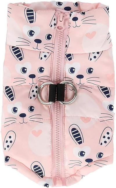 Winter Waterproof Windproof Dog Jacket - Warm Vest Coat for Small & Medium Dogs - Not Suitable for Big Dogs - Rabbits X-Small