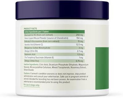 YuMOVE Senior Dog Joint Supplement with ActivEase Green Lipped Mussel - Glucosamine for Dogs, Hyaluronic Acid & Omega 3 – Advanced Mobility Support for Aging Dogs (240ct Chewable Tablets)