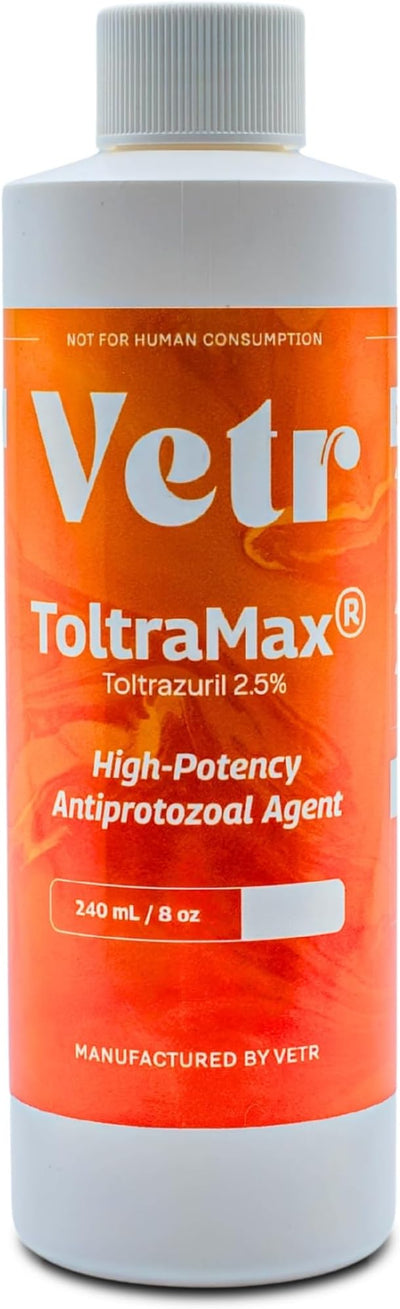 Toltrazuril 2.5% for Horses, Dogs, Cats, 240mL/8.1 Ounce, for Non-Food Chain Animals