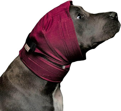 No Flap Ear Wrap (Red Pinpoint Mesh, Small)