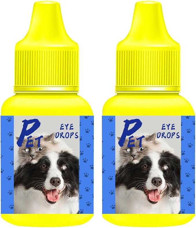 -Removing Eye Stains - Improving Clarity - All Natural Pet Eye Health Care (Yellow)