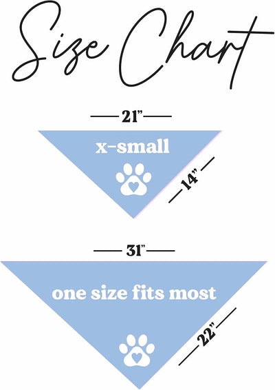 Baby Security in Training Dog Bandana | 100% Cotton Adjustable Triangle | Made in USA | Pregnancy Announcement Photoshoot Prop | Gender Reveal | Assorted Colors & Sizes (Blue Camo, One Size)