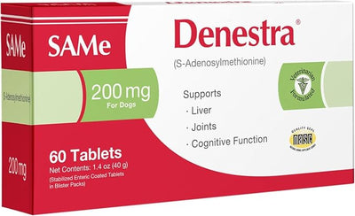 Same for Dogs - S-Adenosyl-L-Methionine 200 mg - Supports Liver Health, Cognitive Function & Healthy Aging - Vet-Approved Formula - 60 Tablets