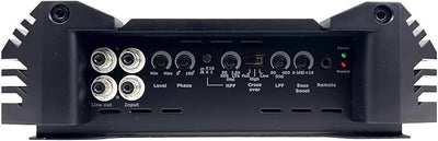 Orion XTR Series XTR1500.2 High Power Class A/B 2-Channel Amplifier - 1500W RMS, 2/4 Ohm Stable, High/Low Pass Crossover, Bass Boost Control, MOSFET Power Supply, Bass Knob Included, Made in Korea