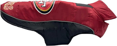 Pets First Pets NFL Licensed Dog & Cat Vest Pet Puffer Down Coat Jacket, Team Color, Medium US