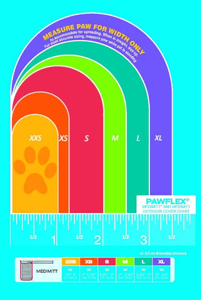 Medimitt Paw Bandages for Dogs, Cats and Pets – Stretchy Medical Booties, First Aid for Paws – Non Slip, Non Adhesive, Breathable, Disposable, Washable, Adjustable Strap, Value Pack (Medium 20-Pack)