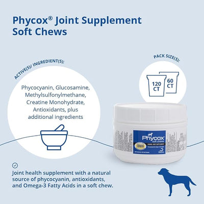 Dog Joint Supplement Soft Chews, 60 Ct