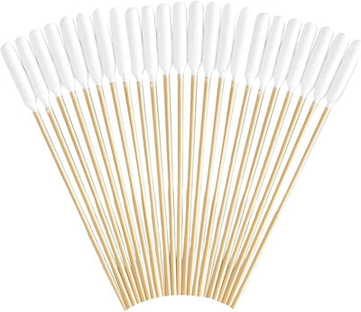 6 Inch Long Cotton Swabs for Dogs ，Cat，Small Pet Ears Cleaning, Pet Cotton Ear Buds Swabs,Ear Cleaning Swabs with Bamboo Handle,Apply for Daily Ear Cleaning Removes Wax, Dirt (200pcs)