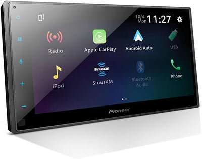 Pioneer DMH-W2770NEX 6.8" Capacitive Touchscreen, Double Din – Wireless & Wired Apple CarPlay & Android Auto, Bluetooth, Backup Camera, FLAC, Short Chassis, HD Radio