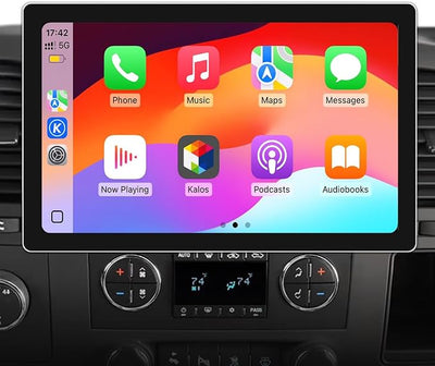 Junsun 11.5inch Car Radio Stereo for Chevy Chevrolet Silverado 2007-2013 Tahoe Equinox GMC Sierra Yukon with Android 13 CarPlay Android Auto Bluetooth FM Backup Camera【4Core+64GB】