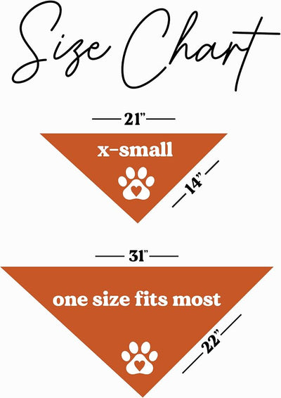 My Mom is Hotter By One Degree Dog Bandana | 100% Cotton Triangle | Made in USA | Graduation Prop | Class of 2025 2026 2027 2028 |Dark Orange, One Size (667)