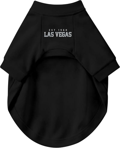 Las Vegas Dog Clothes Jersey Style Personalized Pet T Shirt with Custom Name Number for Small Medium Large Dogs