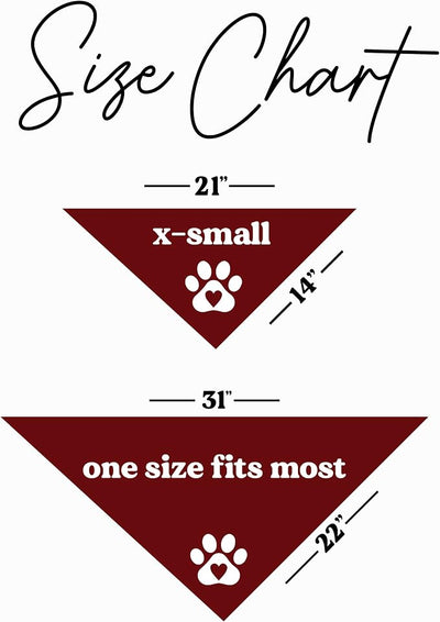 My Mom is Hotter By One Degree Dog Bandana | 100% Cotton Triangle | Made in USA | Graduation Prop | Class of 2025 2026 2027 2028 |Dark Red, One Size (667)