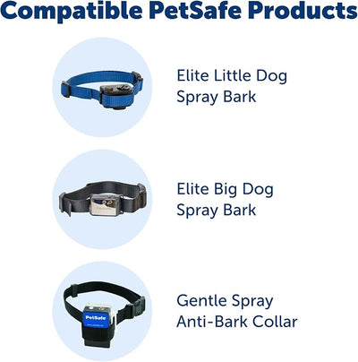 PetSafe Citronella Spray Can Refill - Environmentally Friendly, Pet-Safe Spray Refill for Bark Control Collars & Remote Trainers - Effective Distraction to Discourage Excessive Barking