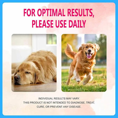 Natures Paw Liquid Collagen for Dogs, Biotin, Hyaluronic Acid & Vitamin C, Hip and Joint Support, Healthy Skin & Coat – 60ml