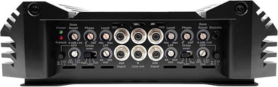 Orion XTR Series XTR1700.4 High Power Class A/B 4-Channel Amplifier - 1700W RMS, 2/4 Ohm Stable, High/Low Pass Crossover, Bass Boost Control, MOSFET Power Supply, Bass Knob Included, Made in Korea