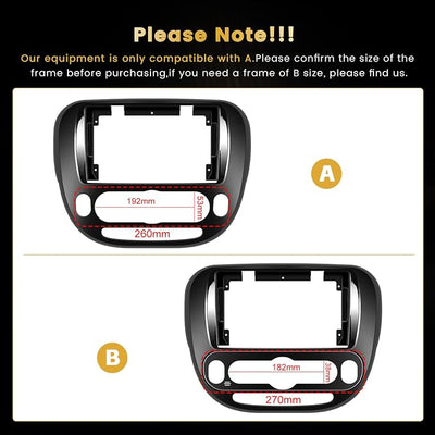 【8 Core 4+64G 】 Hikity for Kia Soul (Manual A/C) 2014-2017 Radio Android Car Stereo 9 Inch IPS Touchscreen Car Radio Wireless Carplay Android Auto 59UI GPS WiFi 32EQ DSP Backup Camrea