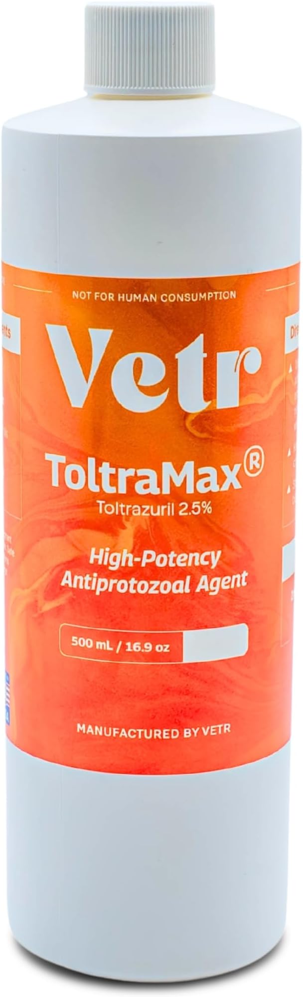 Toltrazuril 2.5% for Horses, Dogs, Cats, 500mL/16.9 Ounce, for Non-Food Chain Animals